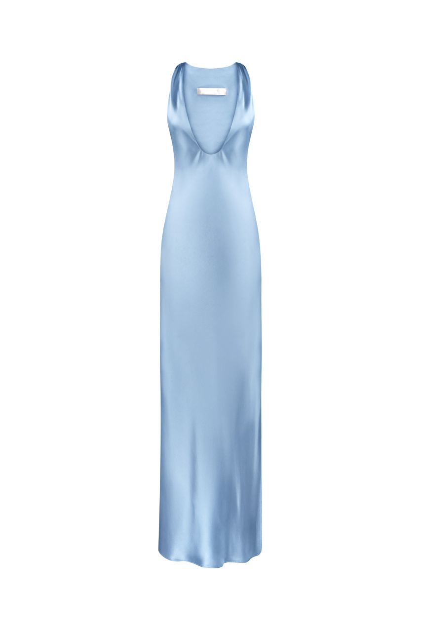 Maxi Dress Tina blue | UMAHANOVA Designer Dress L Maxi Dress Tina blue | UMAHANOVA Designer Dress L