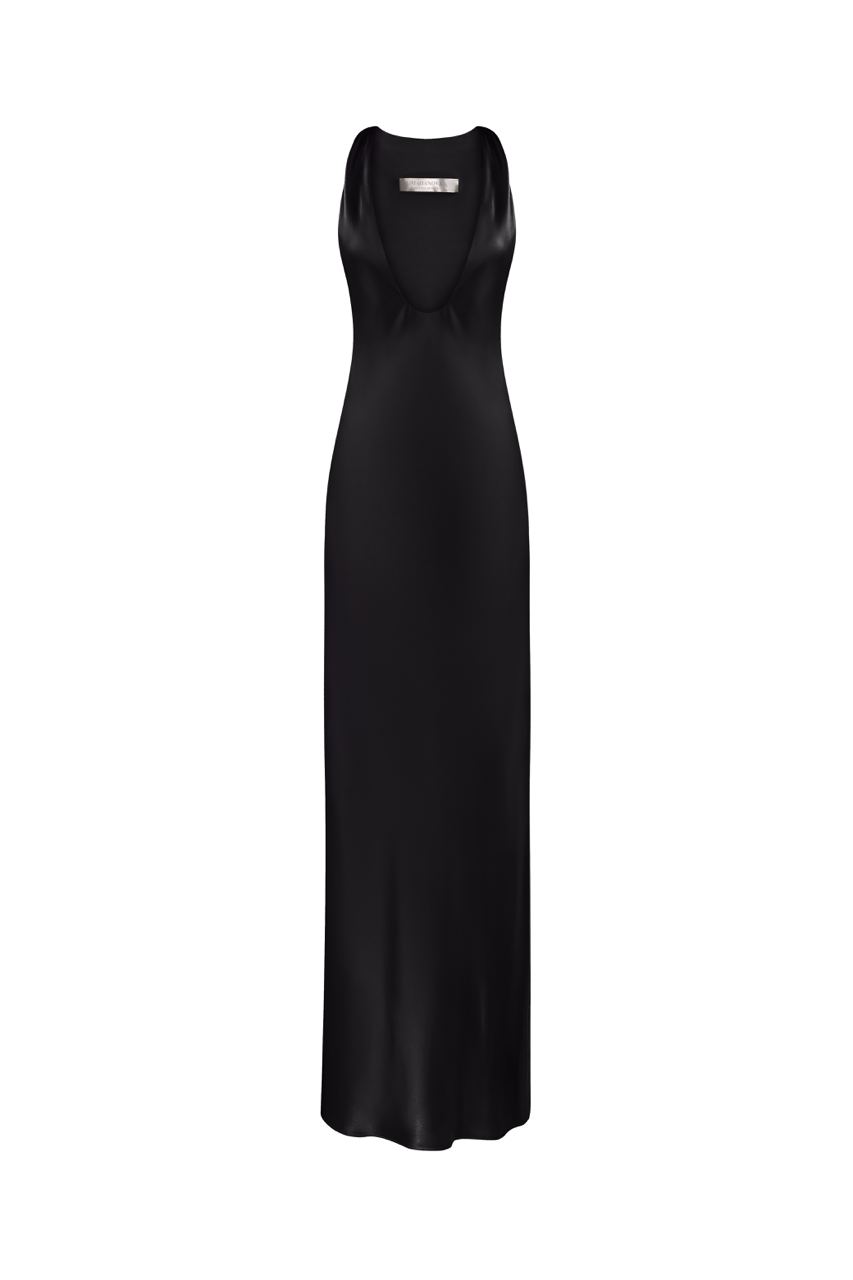 Maxi dress Tina black | UMAHANOVA Designer Dress Umahanova Maxi dress Tina black | UMAHANOVA Designer Dress Umahanova
