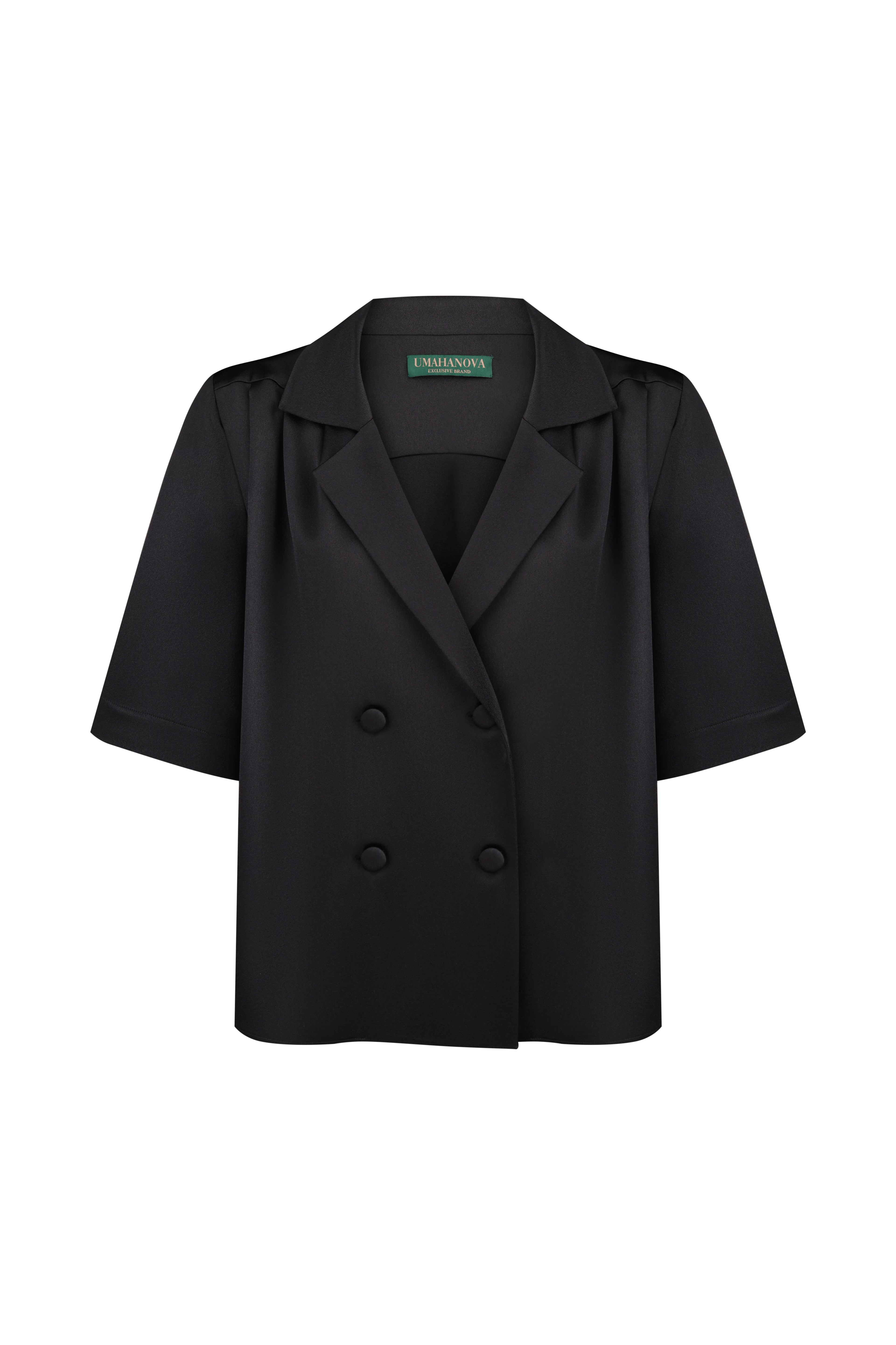 SOLISSE Black Blouse