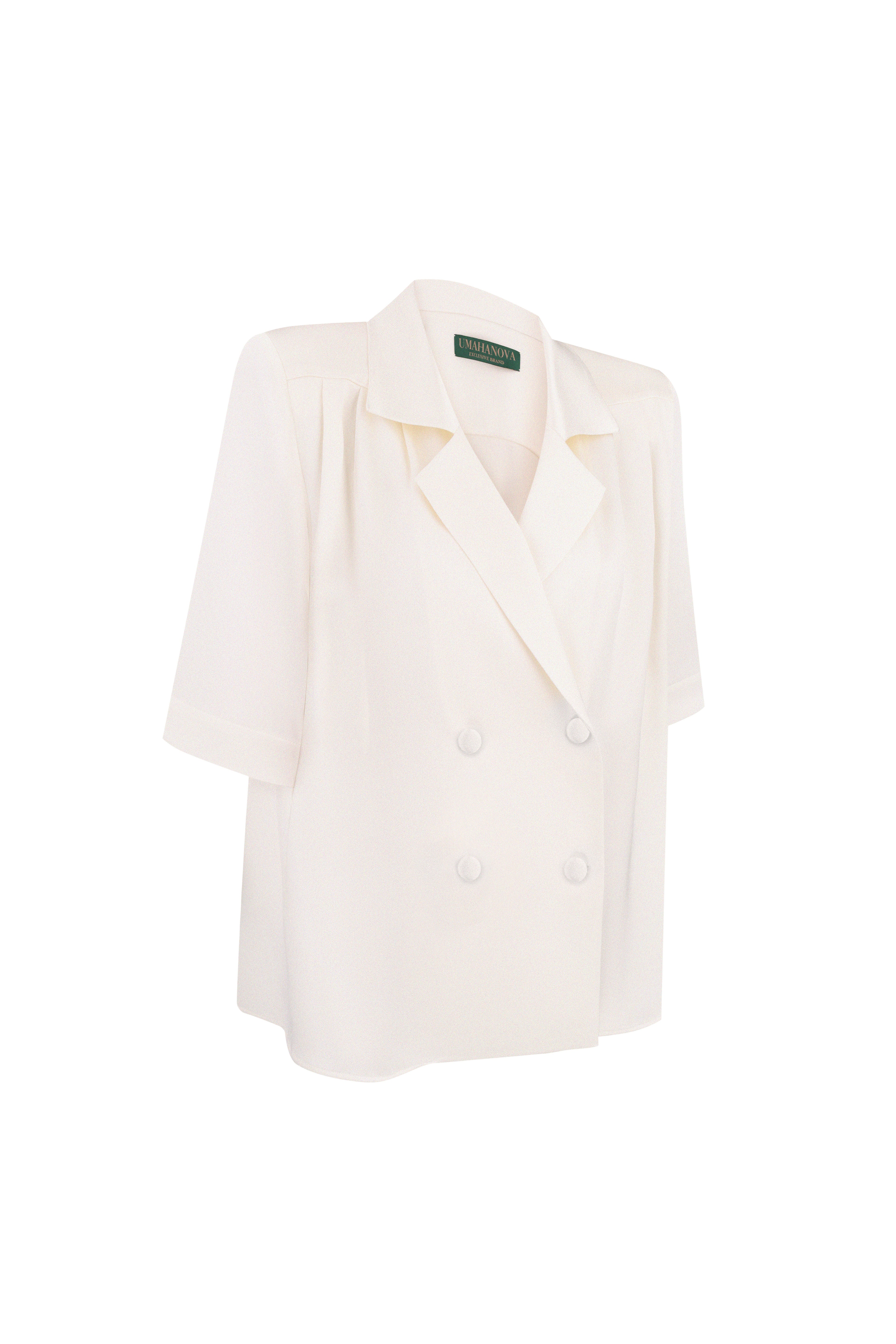 SOLISSE Ivory Blouse