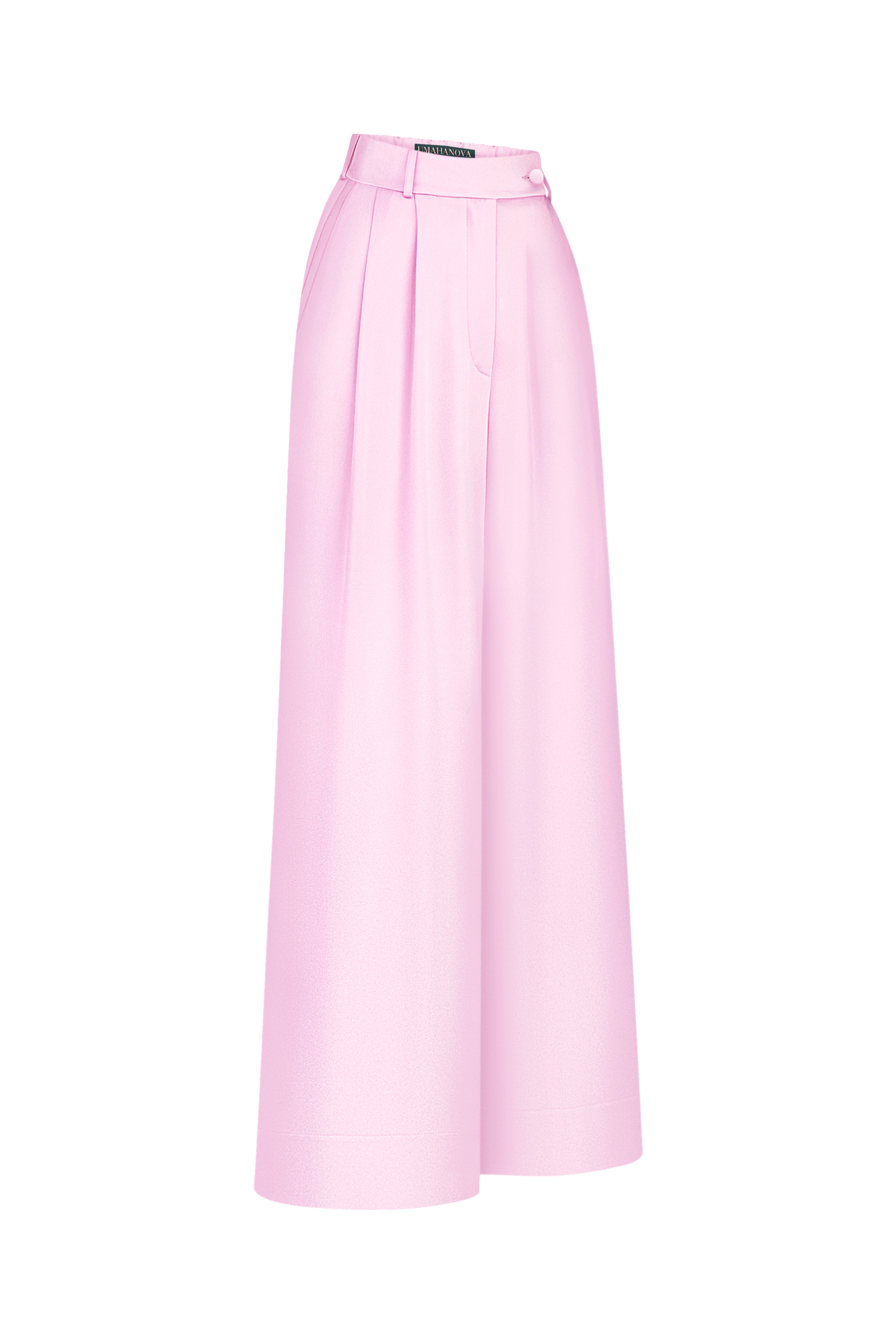 SOLISSE Blush Palazzo Trousers