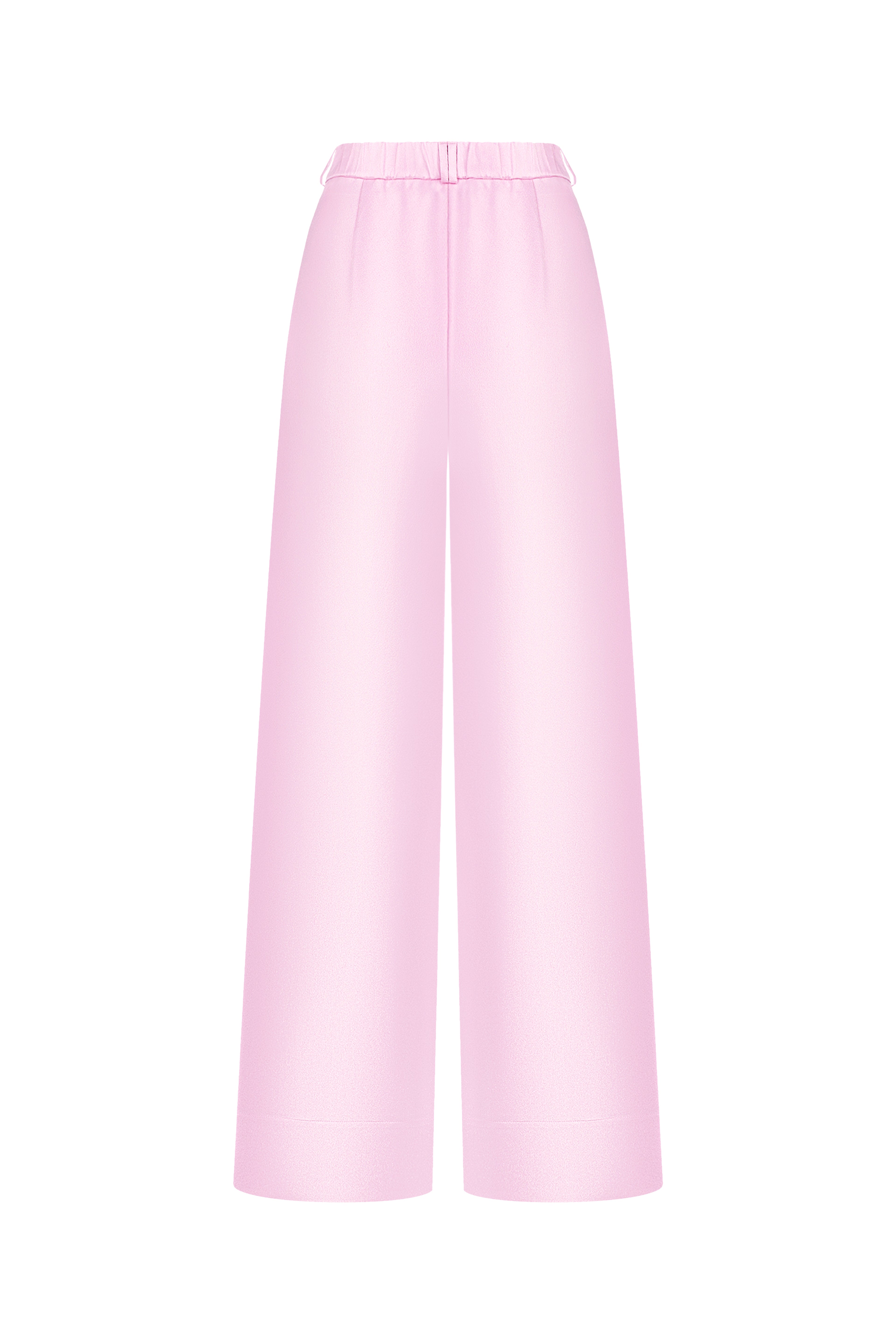 SOLISSE Blush Palazzo Trousers