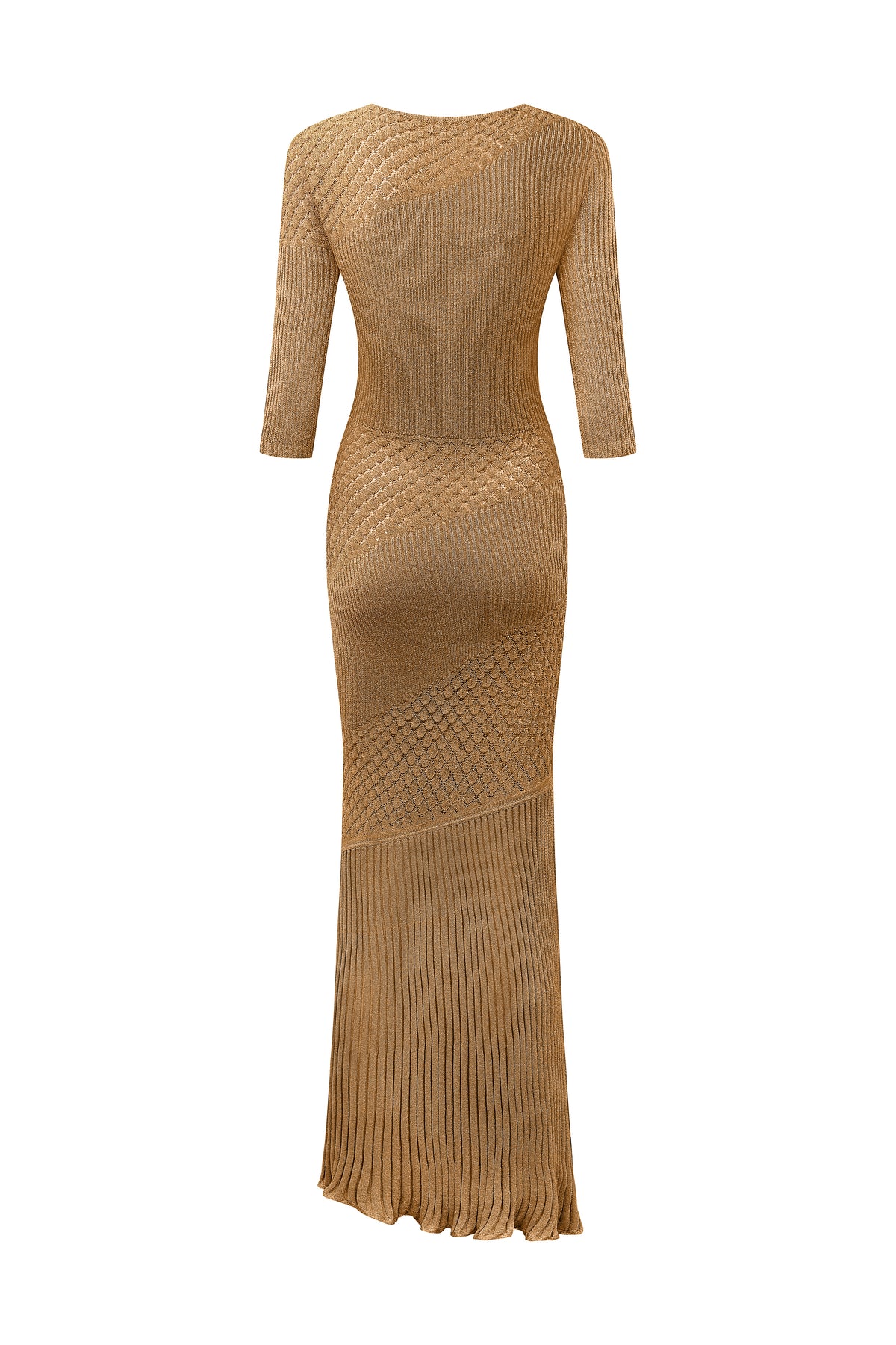 Сукня Lumière з люрексом Golden Beige