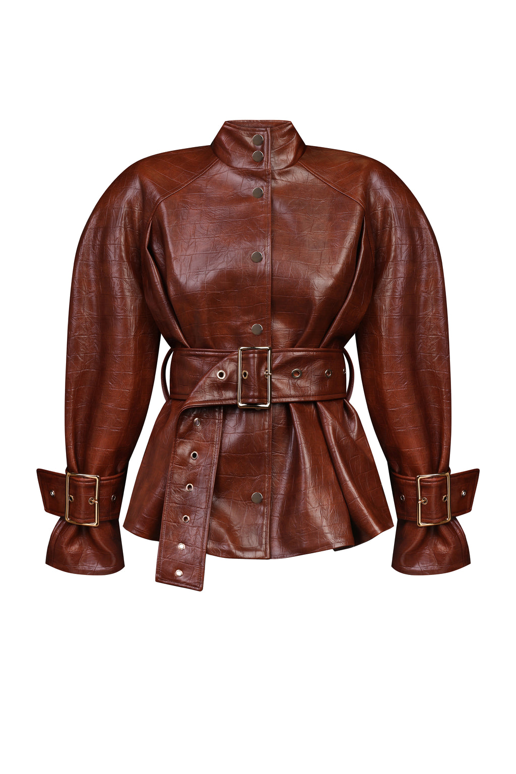 Жакет Allure Chocolat з пітоновим принтом