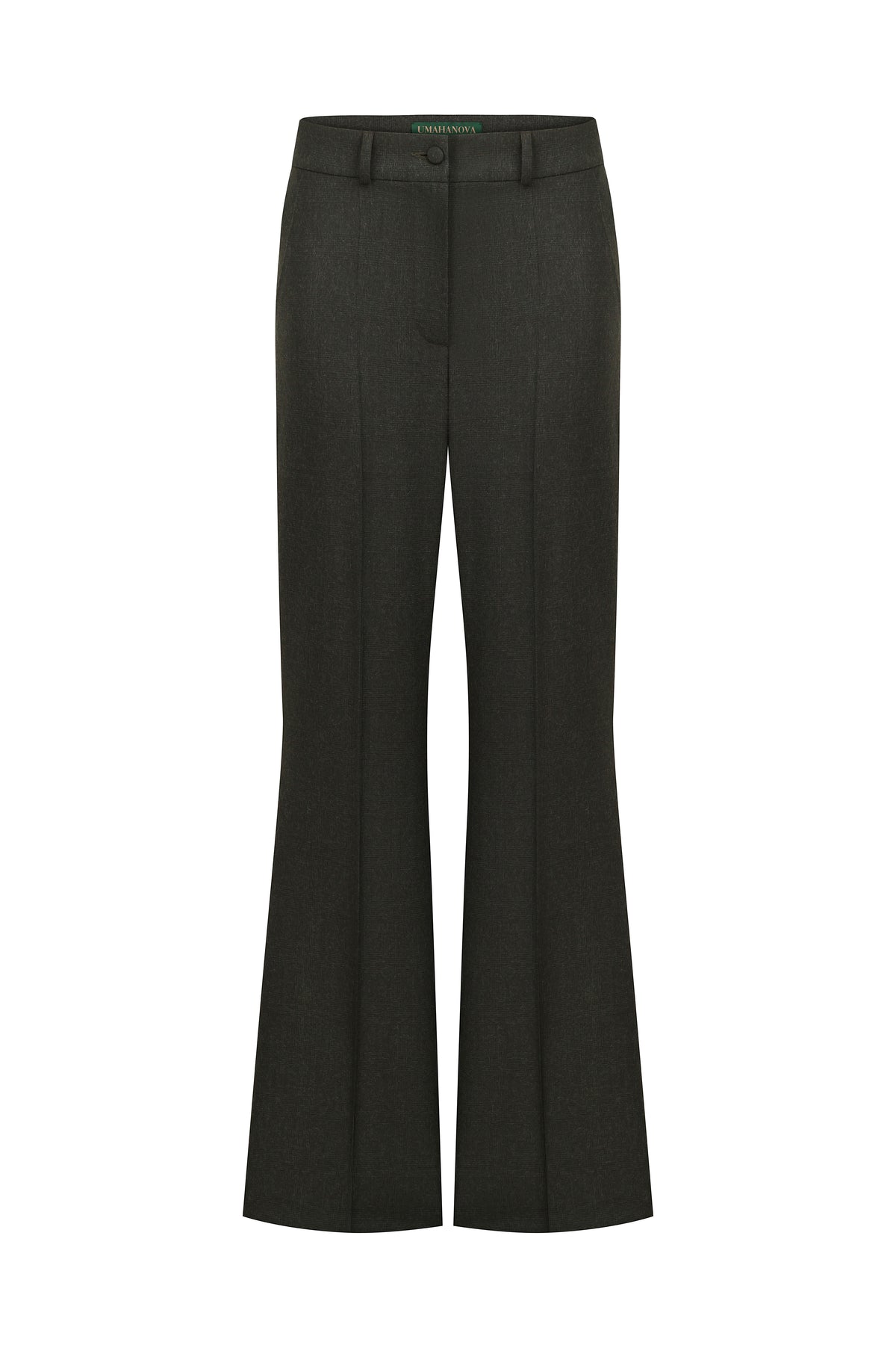 Form Trousers in Emerald Green