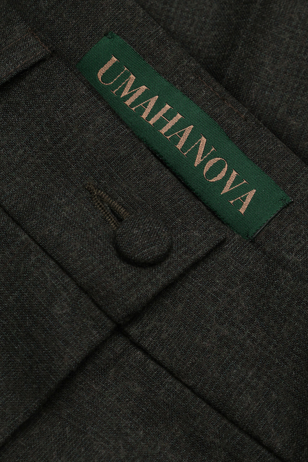 Form Trousers in Emerald Green
