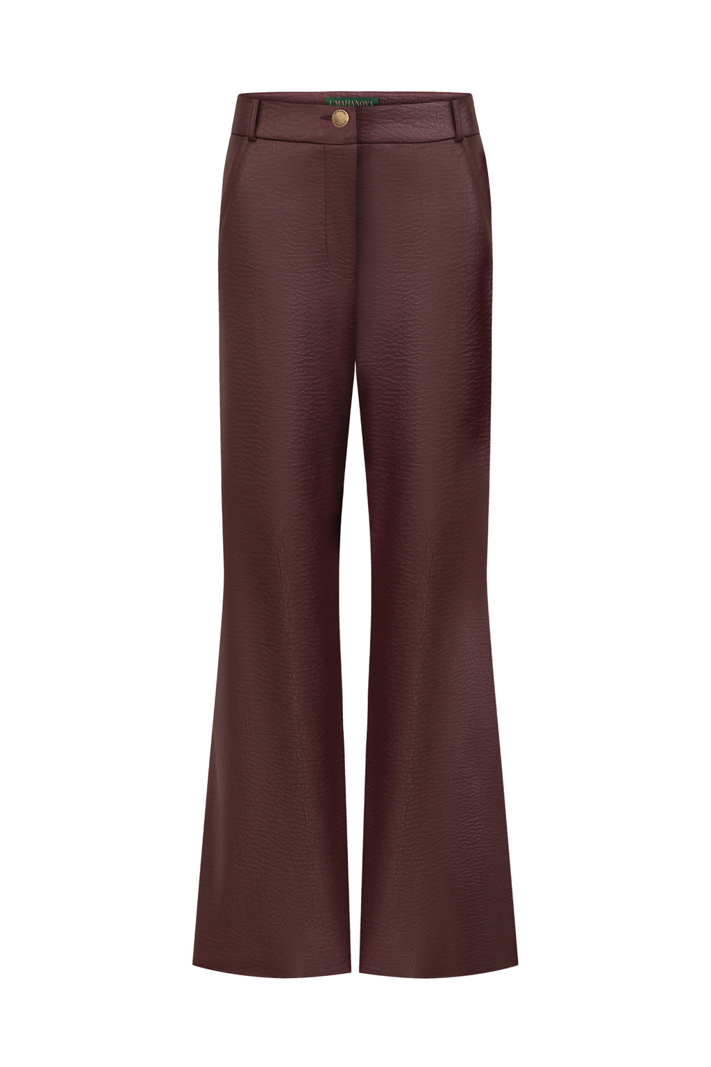 Raven Trousers in Burgundy