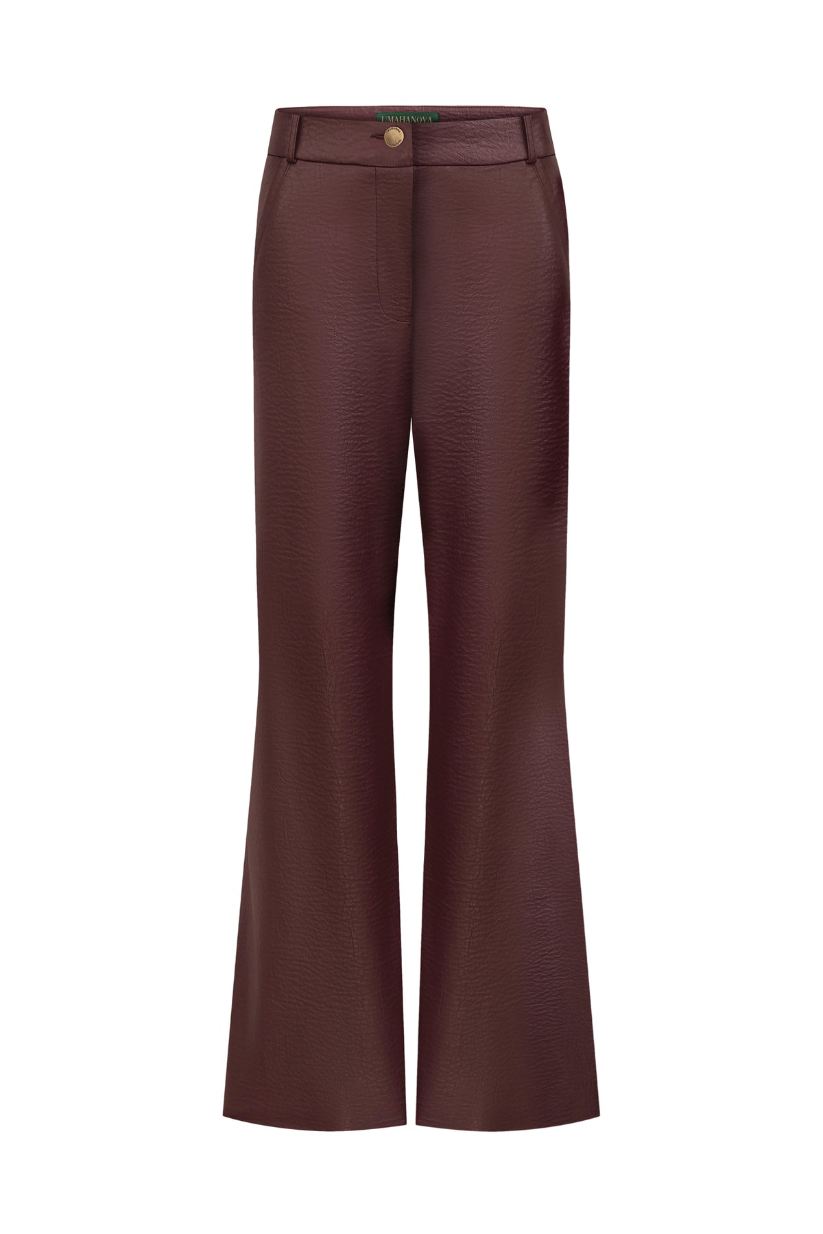 Raven Trousers in Burgundy