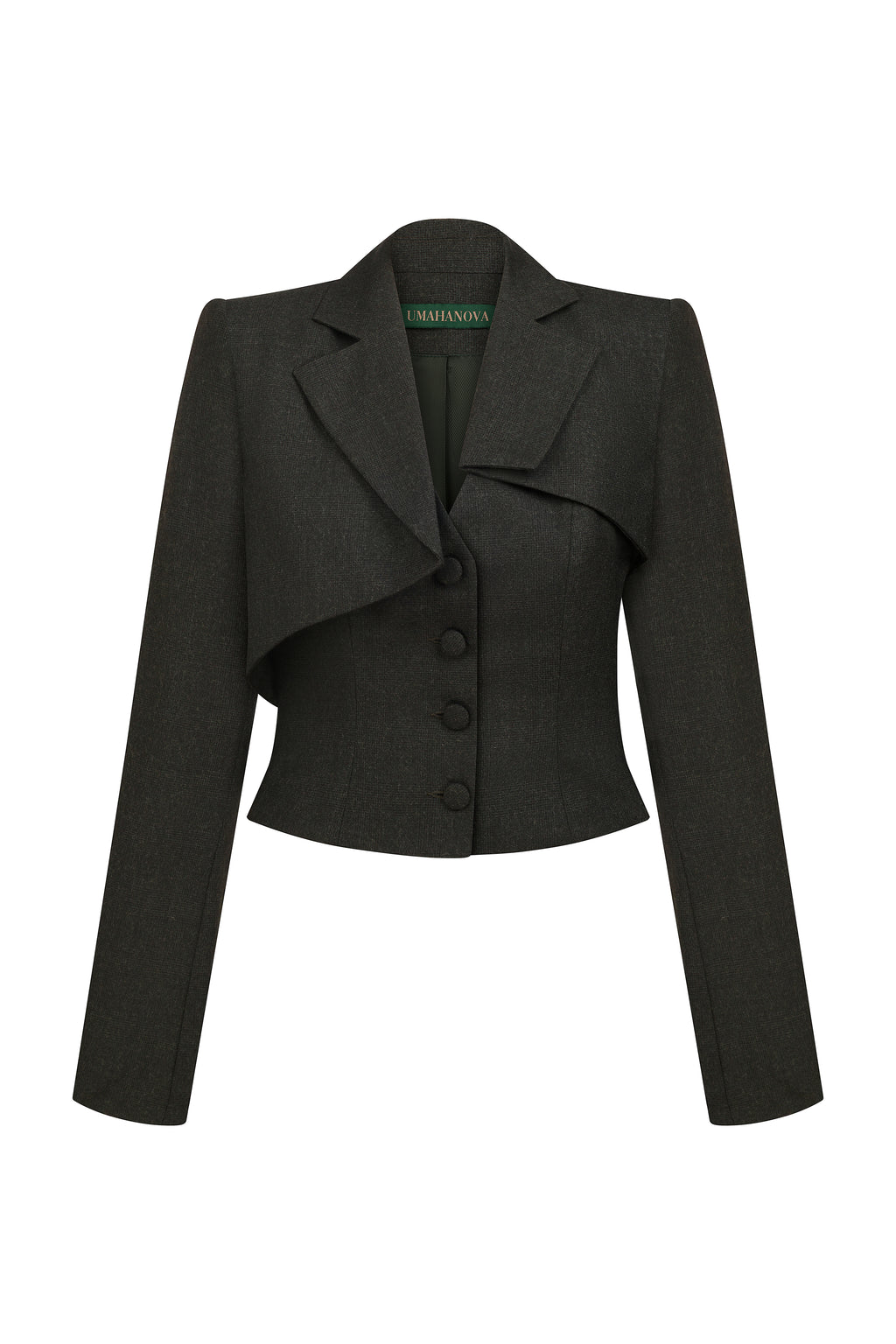 Emerald Green Form jacket