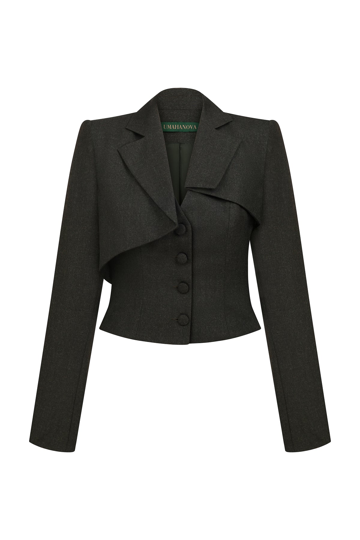 Emerald Green Form jacket