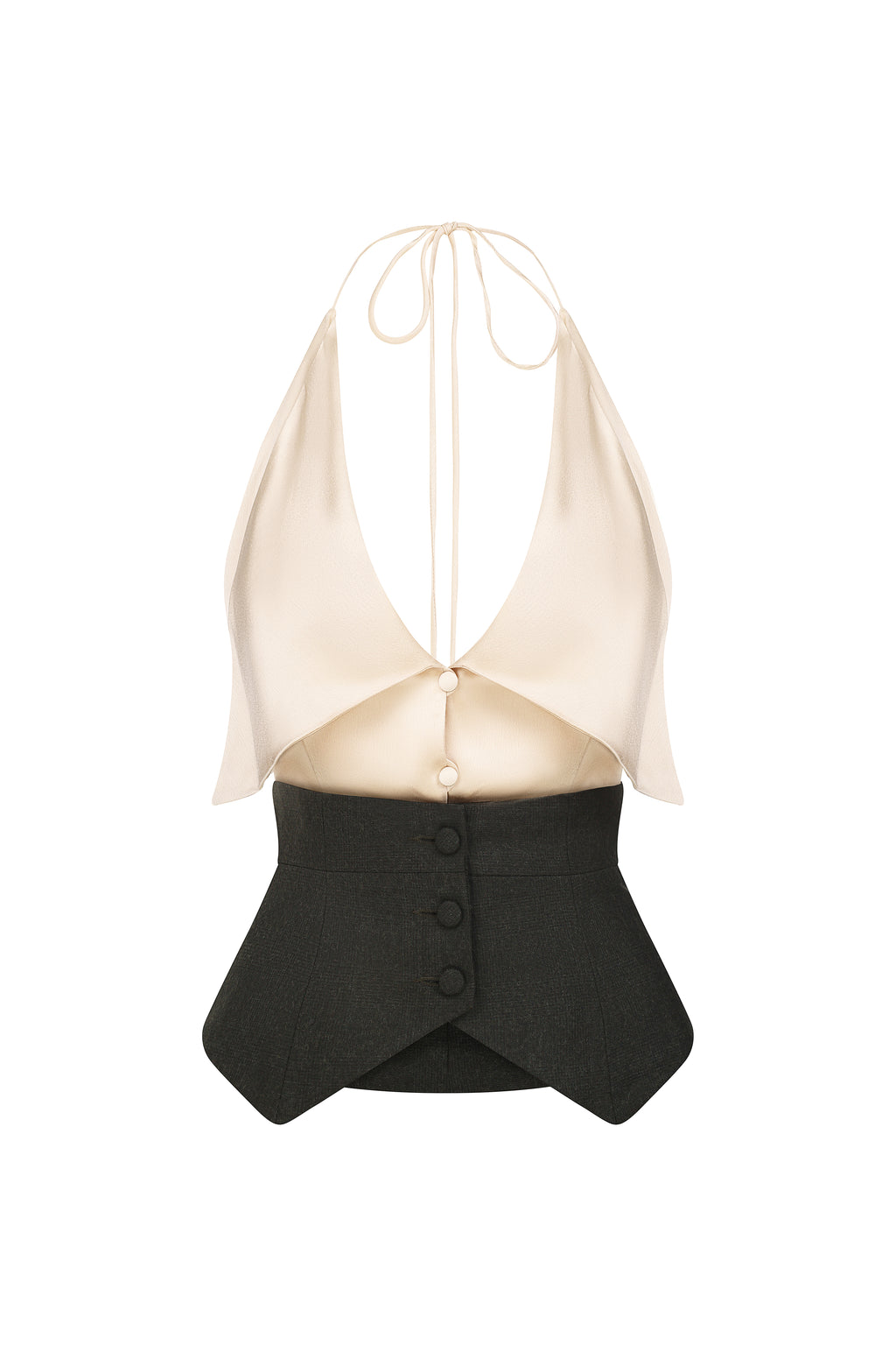 Form Top in Emerald Green