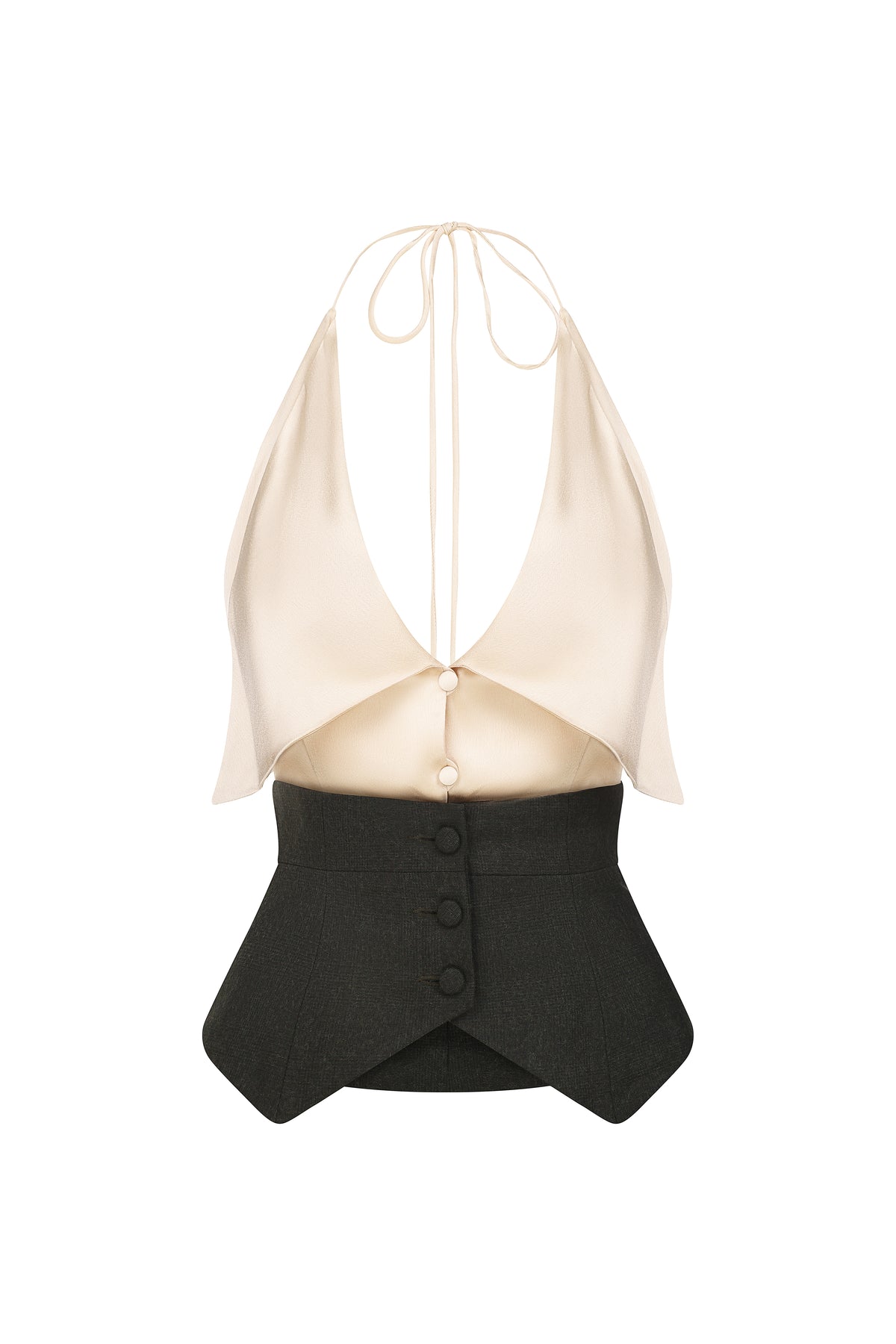 Form Top in Emerald Green