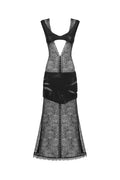 Nox Leather and Lace Dress