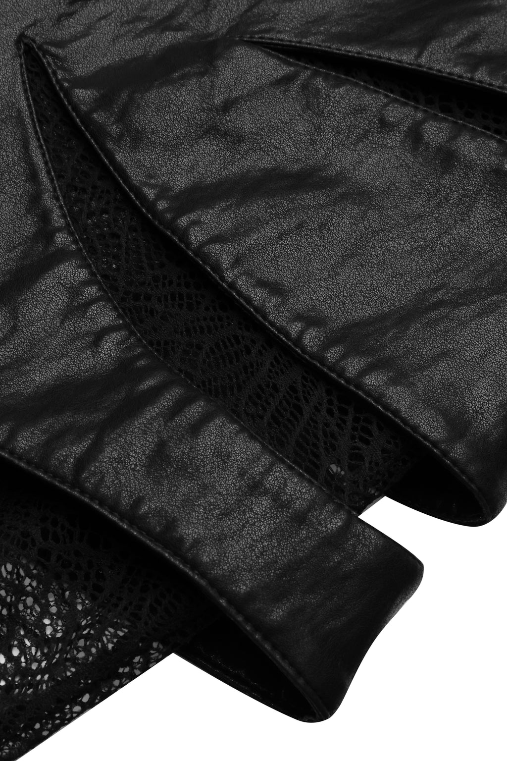 Nox Leather and Lace Dress
