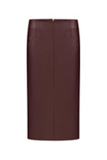 Raven Skirt in Burgundy