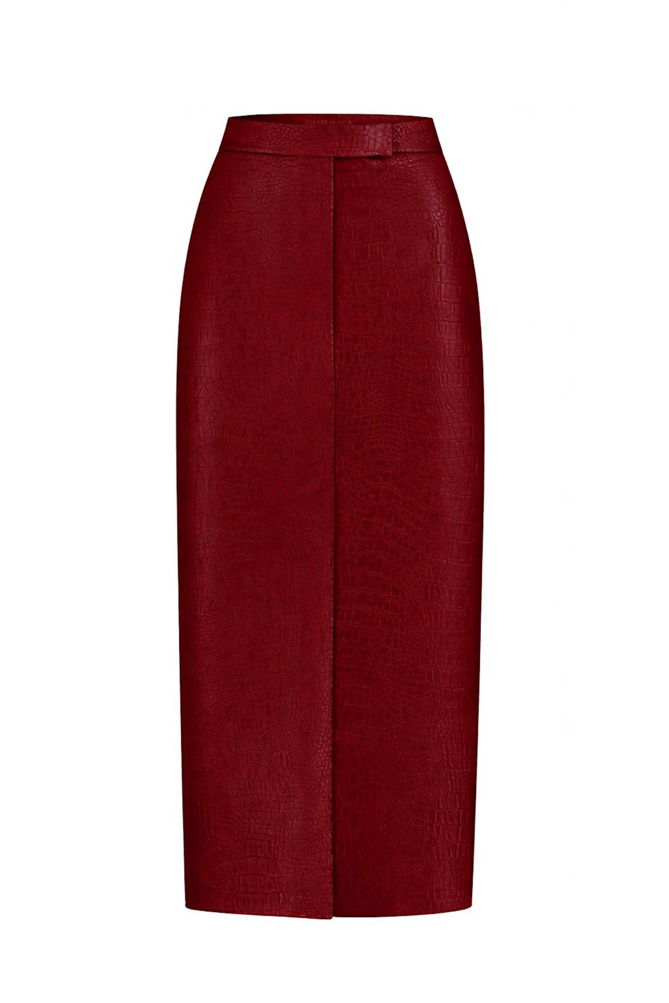 Allure Burgundy Maxi Skirt