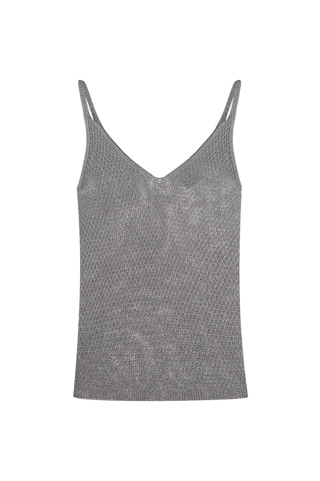 Grey Knitted Top Nerea