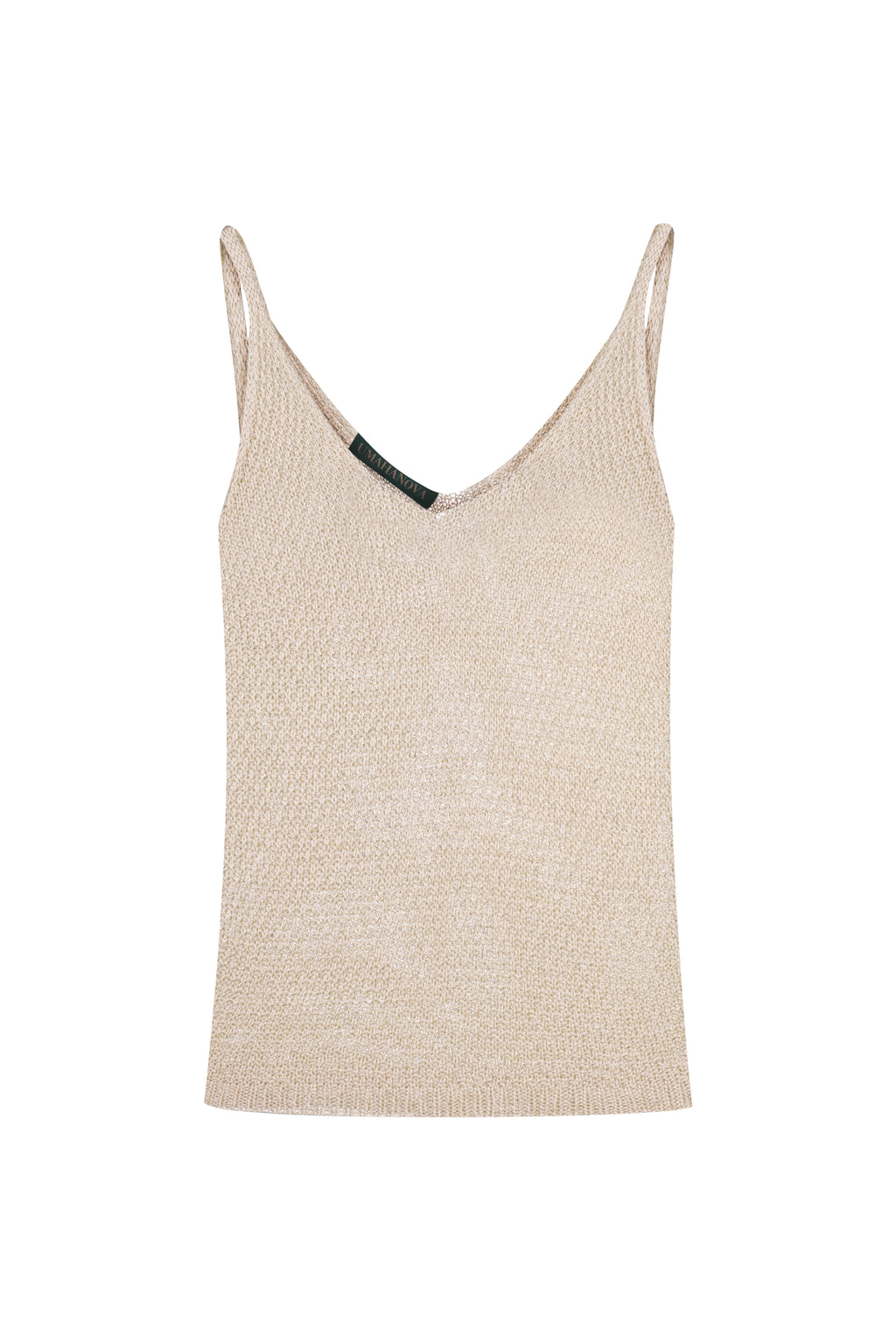 Beige Knitted Top Nerea