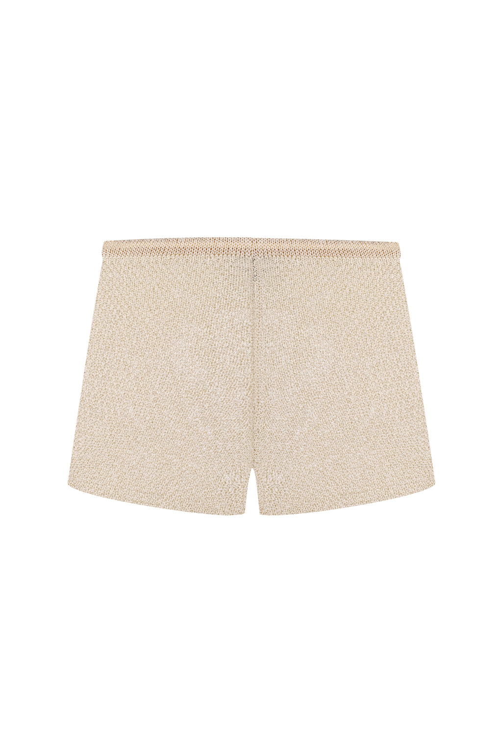 Beige Knitted Shorts Nerea