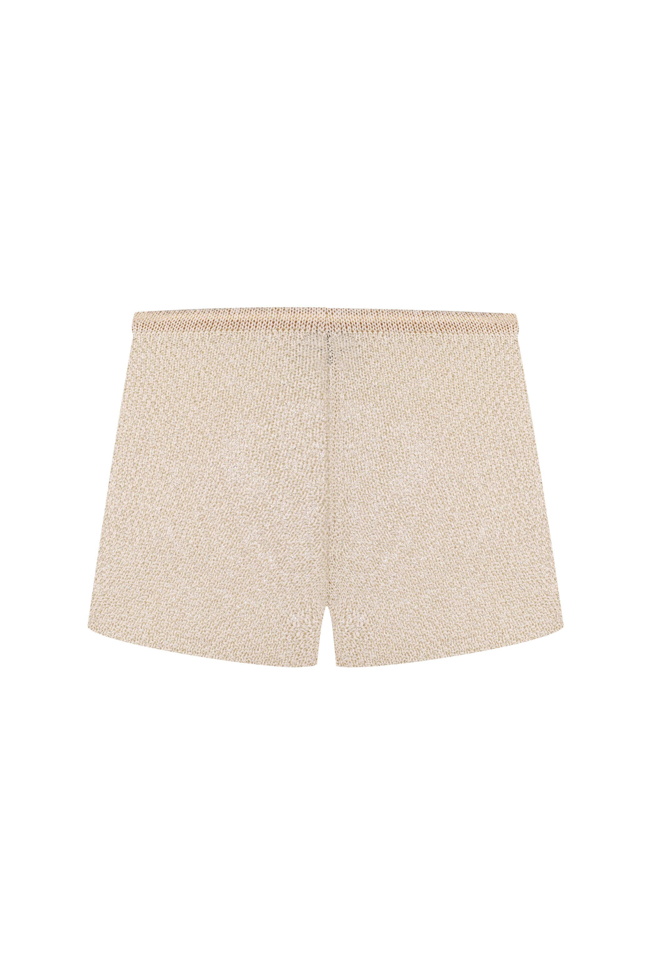 Beige Knitted Shorts Nerea