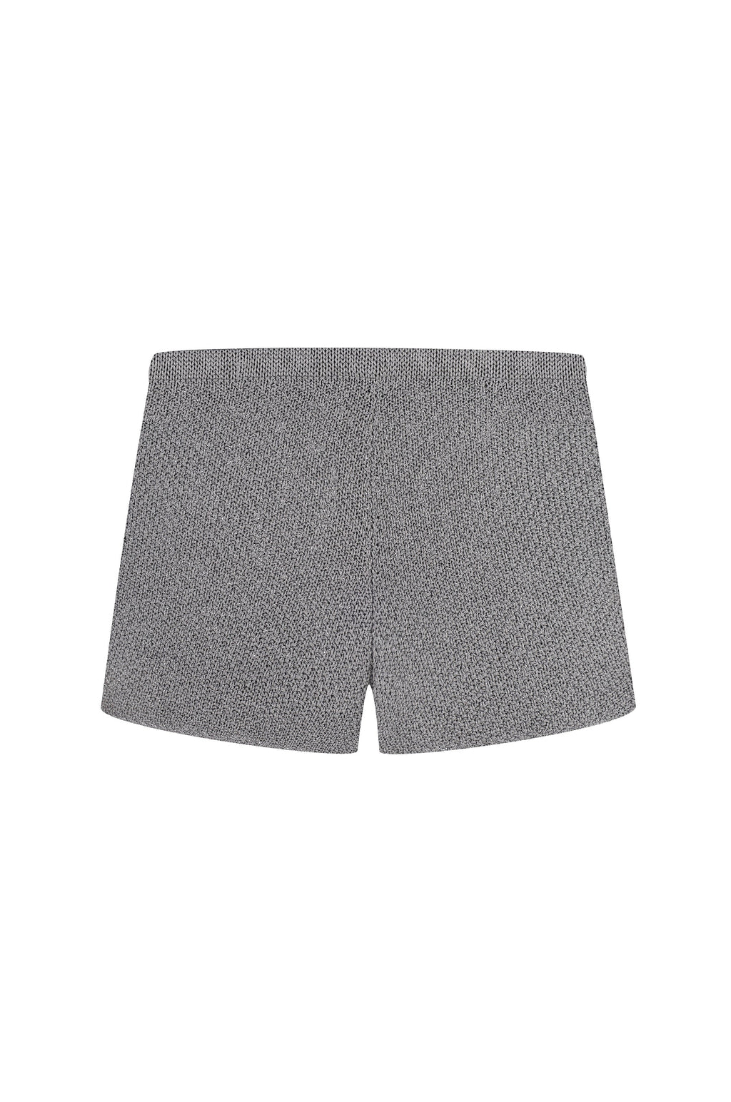 Grey Knitted Shorts Nerea