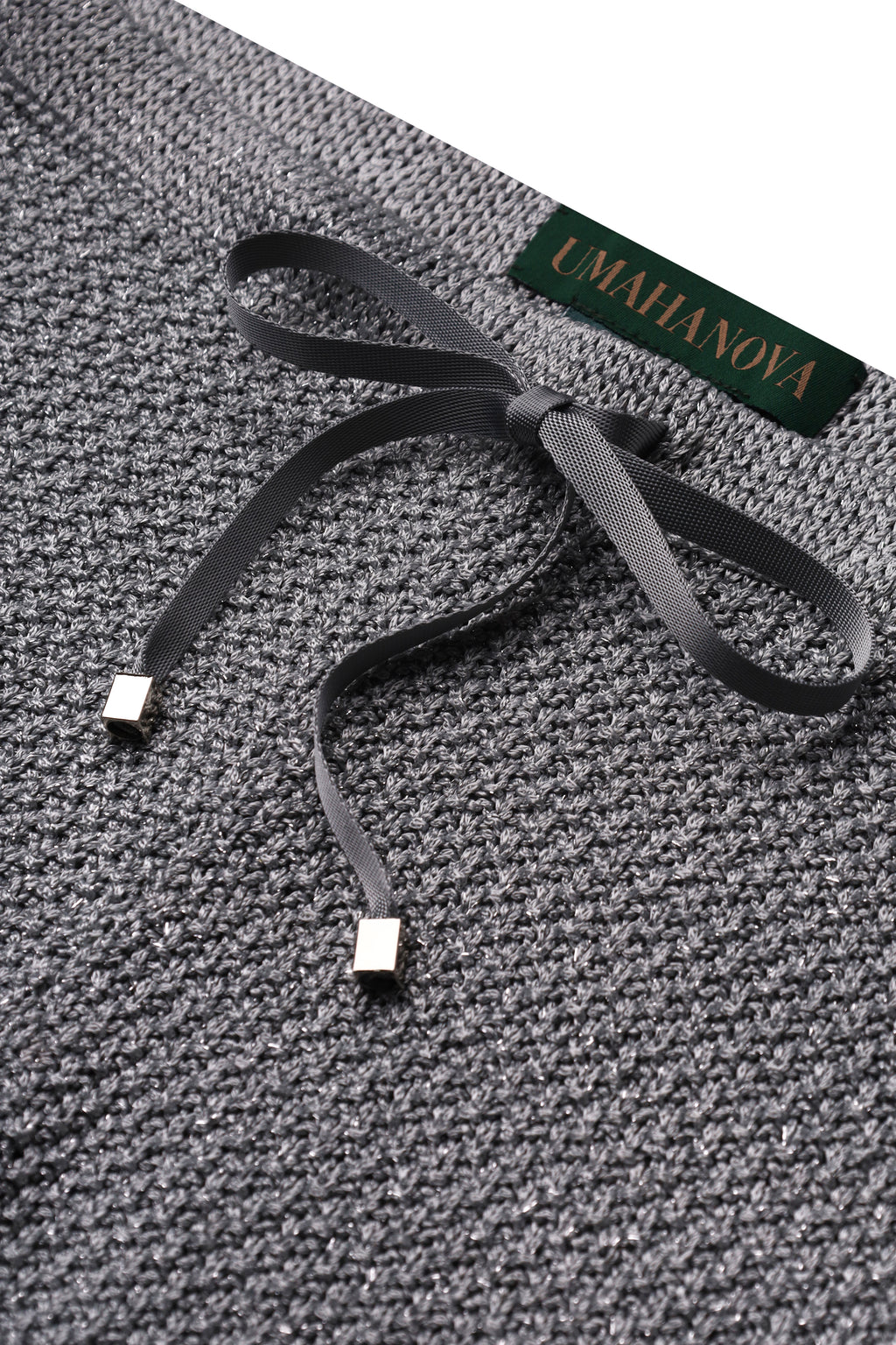Grey Knitted Shorts Nerea