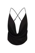 Cowl Back Top Riviere