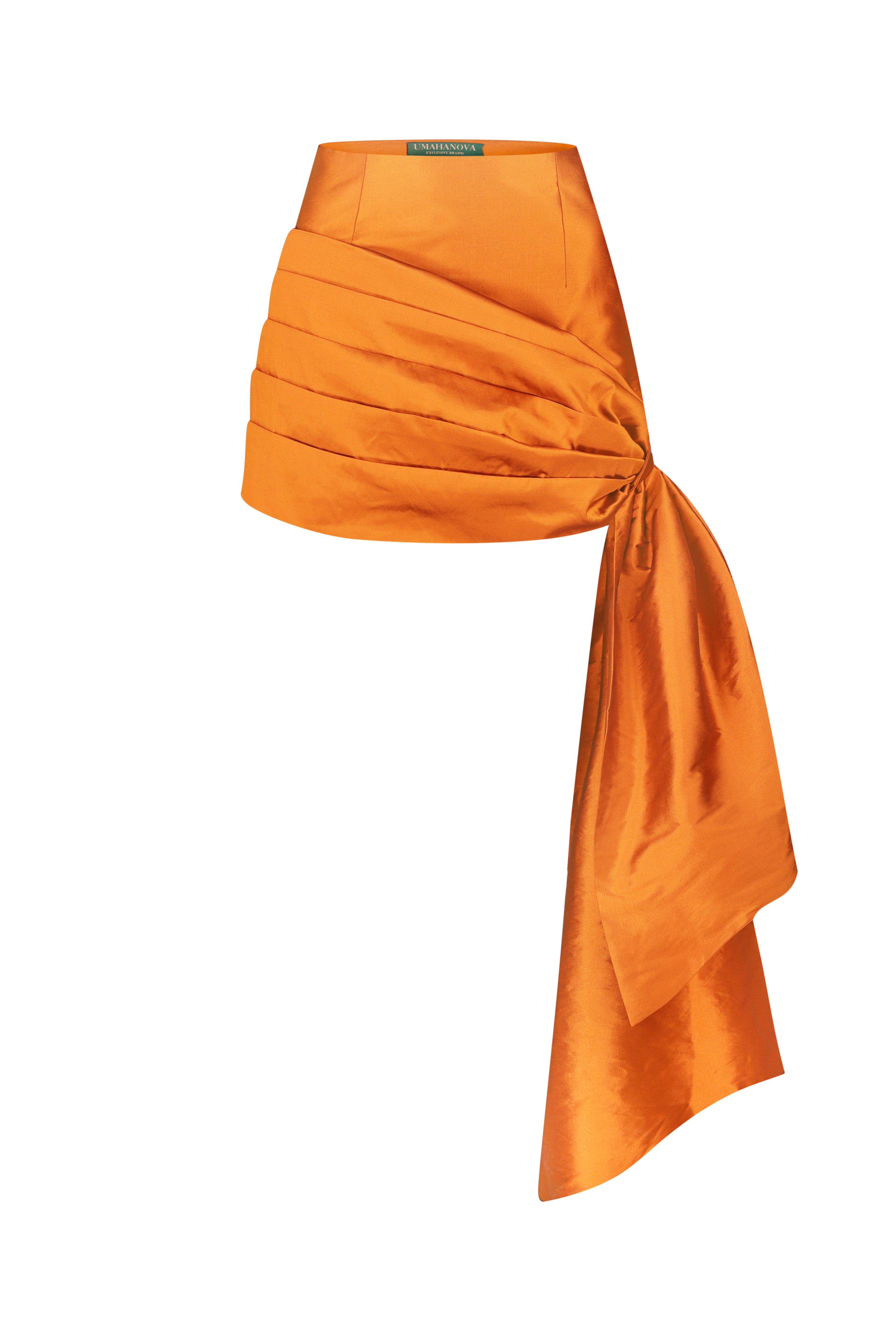 Taffeta mini skirt “Flair”