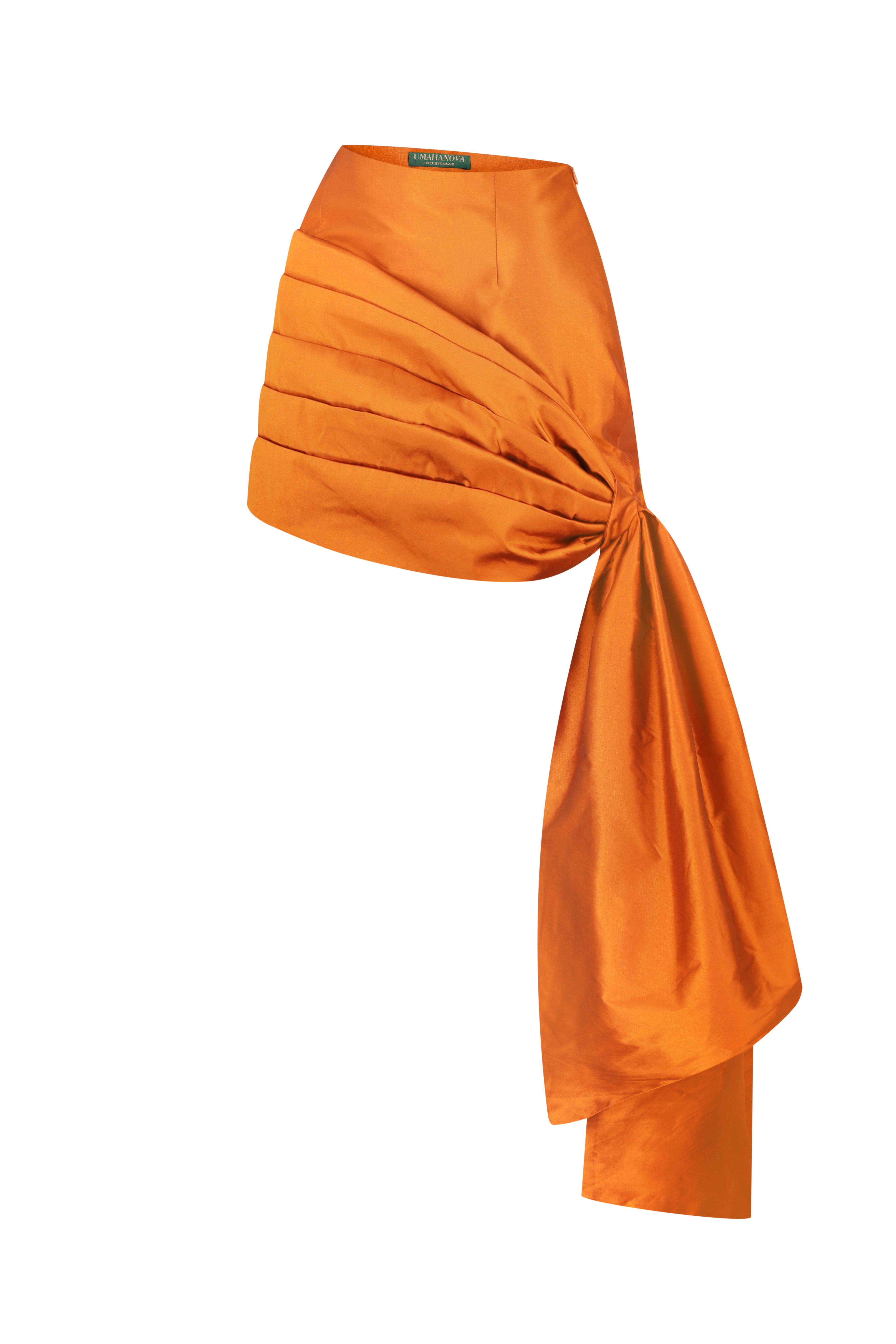 Taffeta mini skirt “Flair”