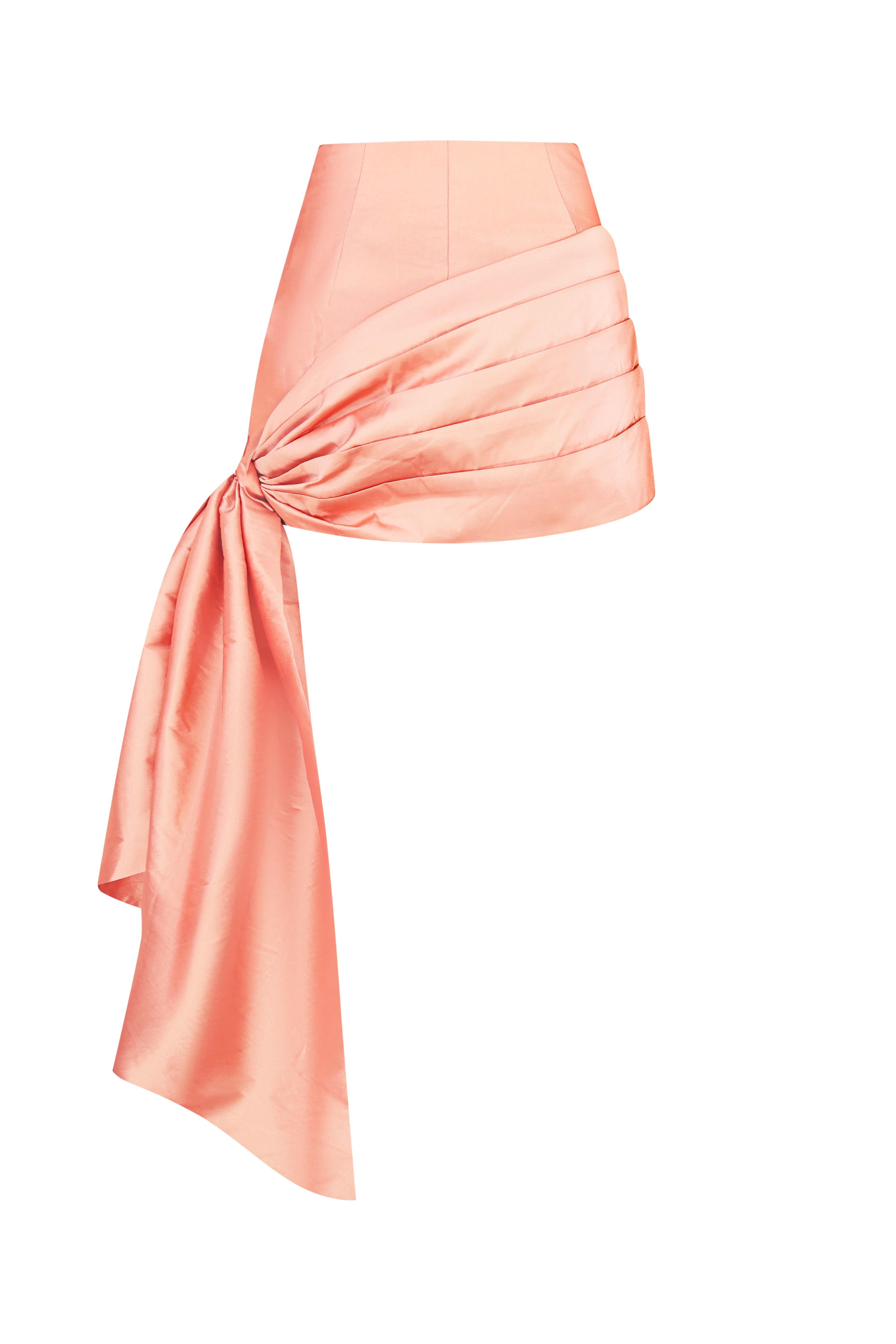 Taffeta mini skirt “Flair”