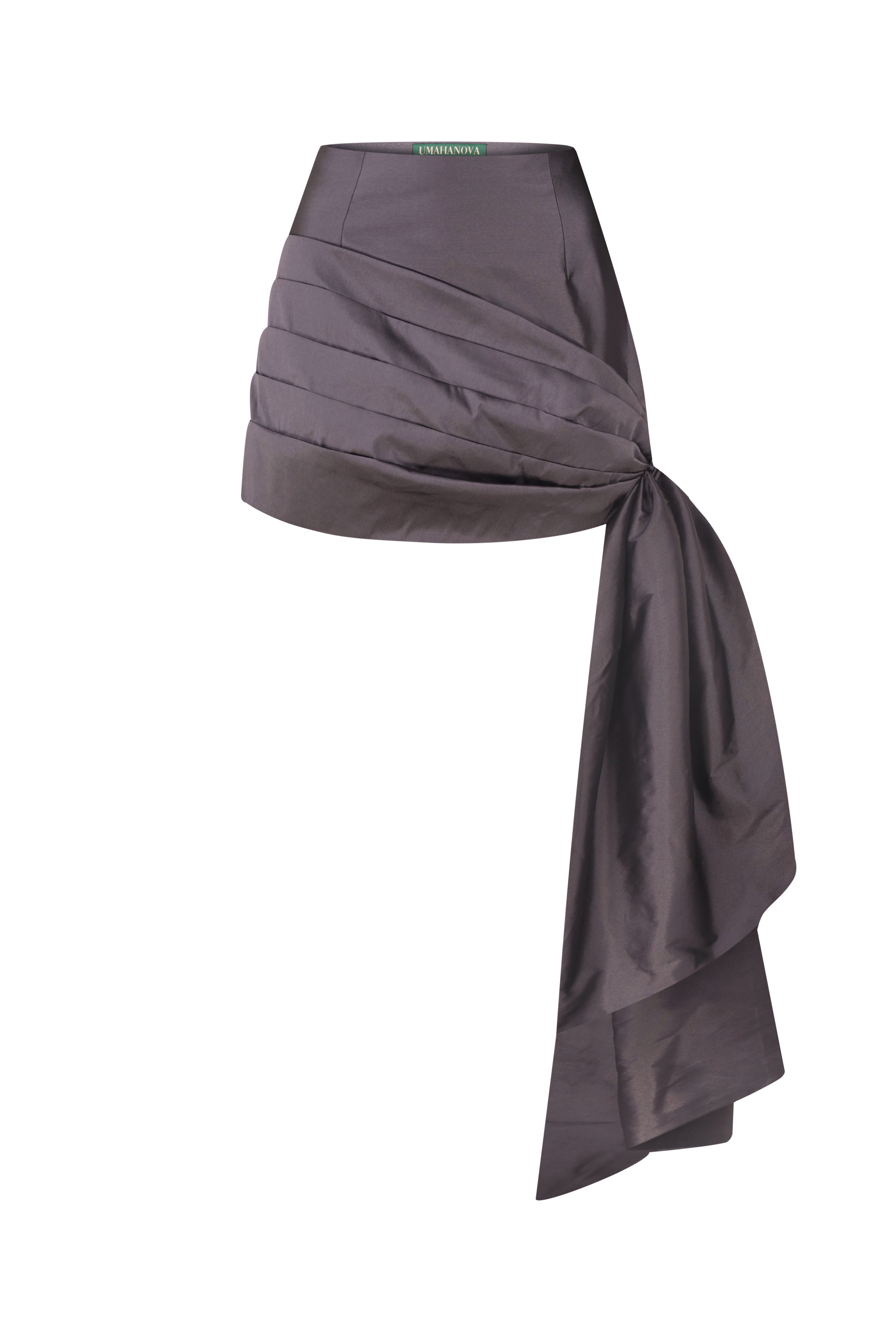 Taffeta mini skirt “Flair”
