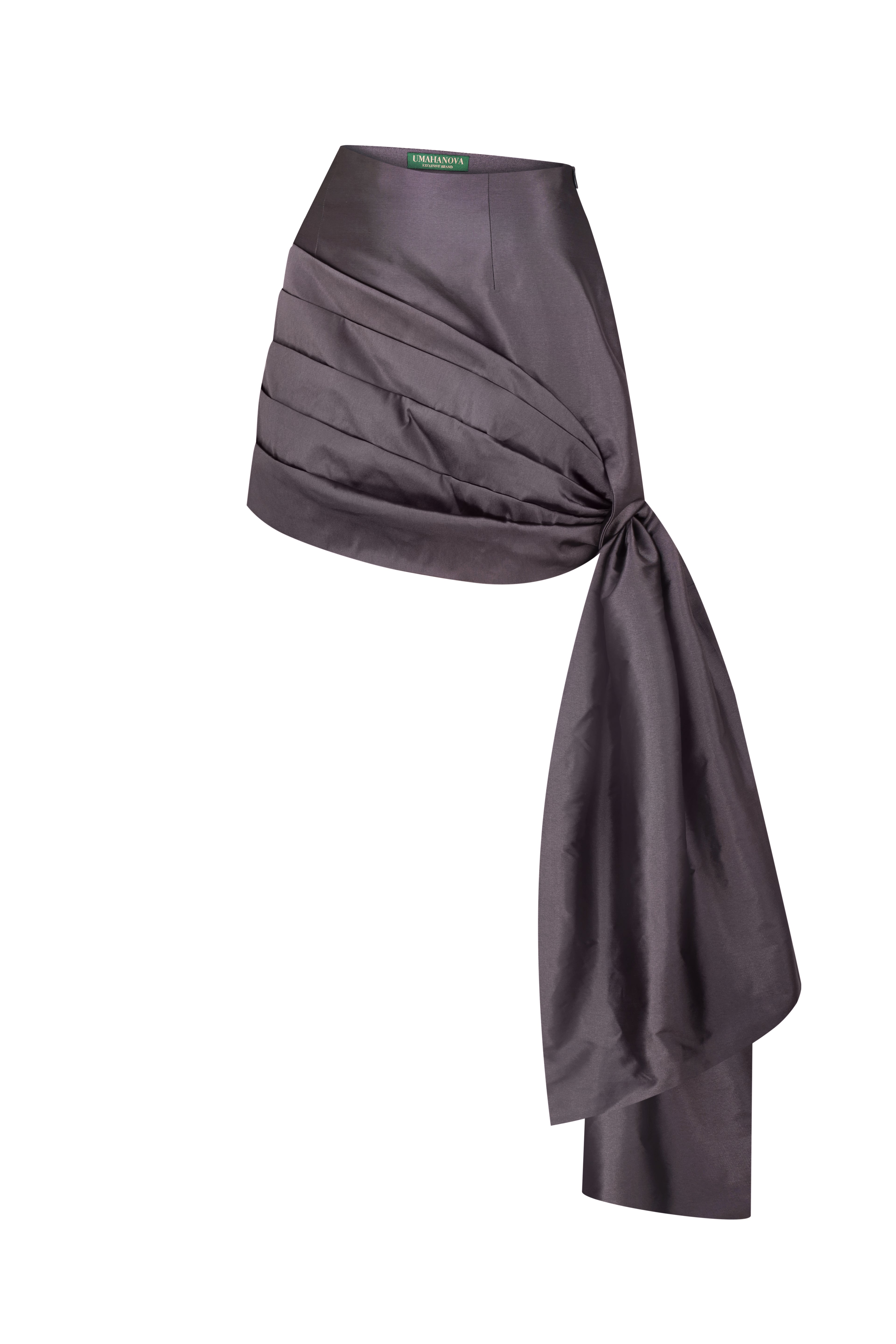 Taffeta mini skirt “Flair”