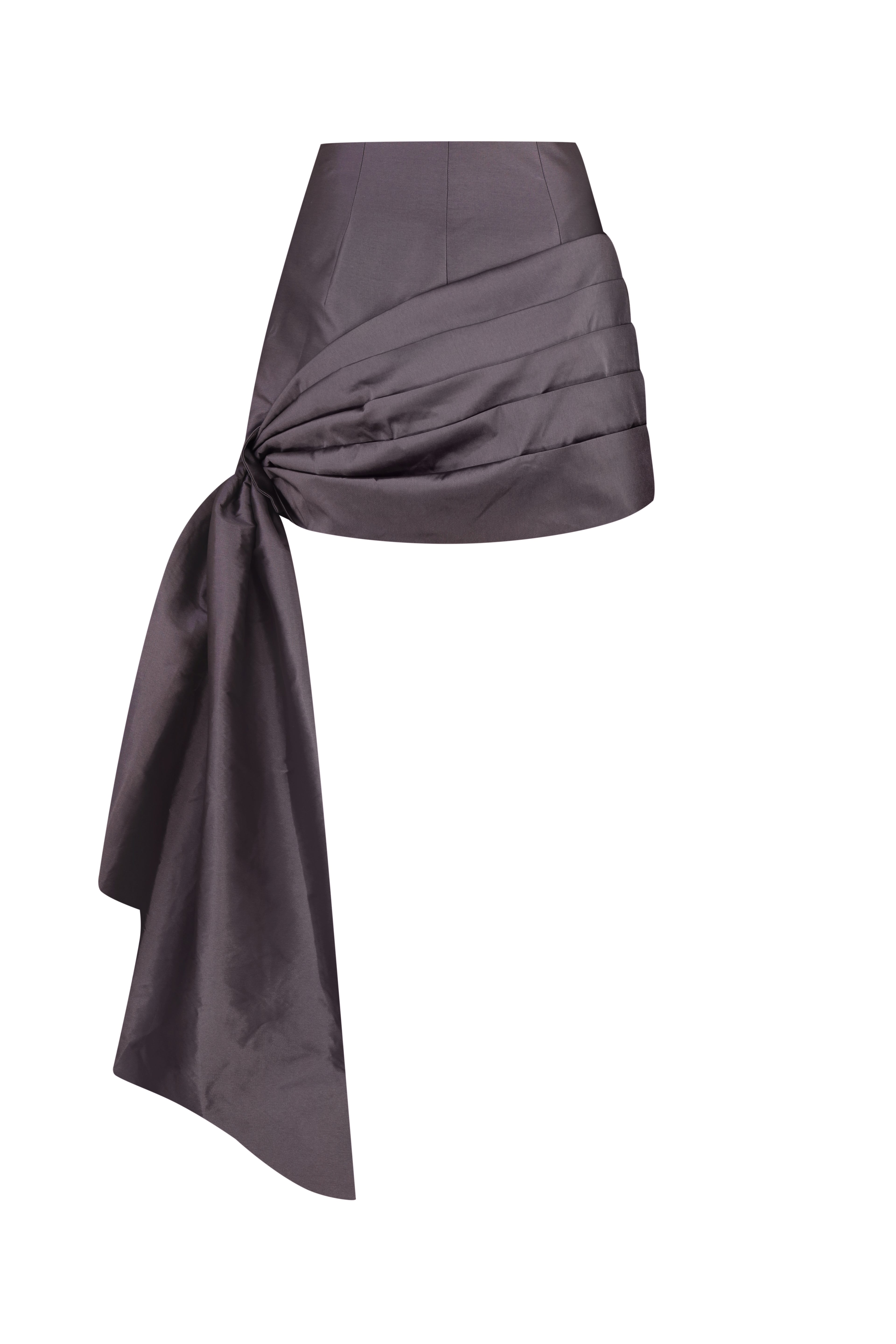Taffeta mini skirt “Flair”