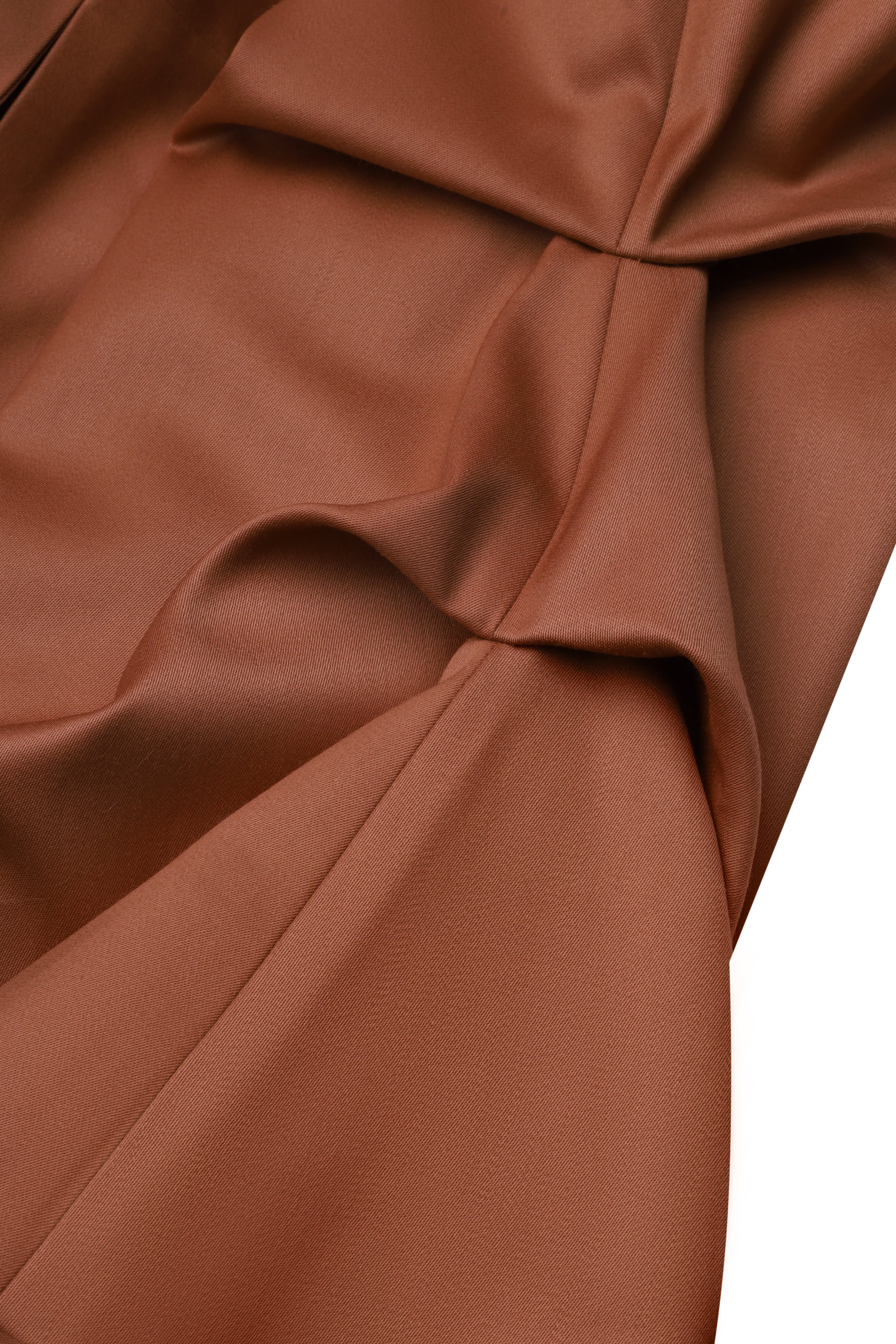 Flux Cropped Blazer Mocha Mousse