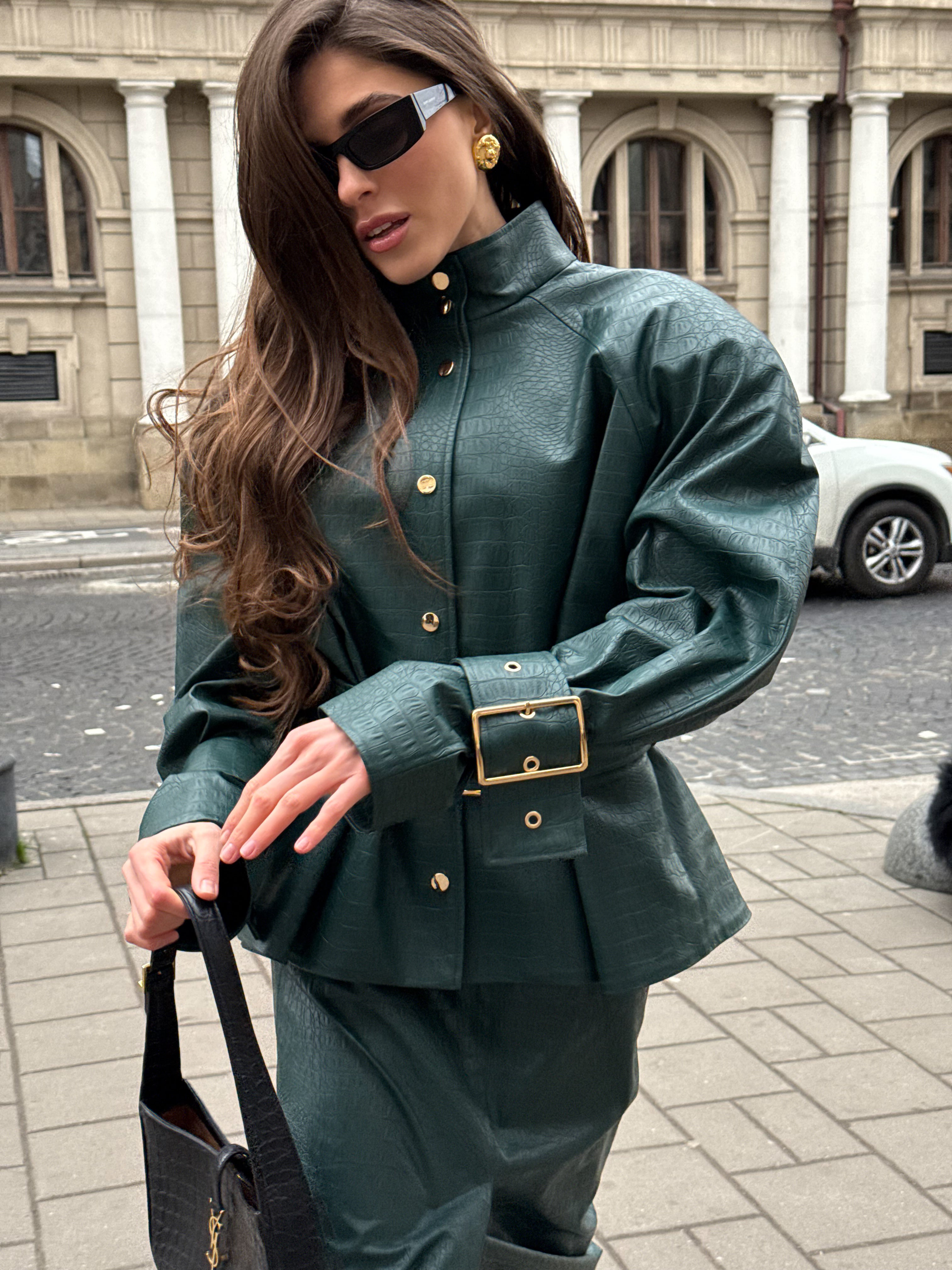 Allure Dark Green Jacket