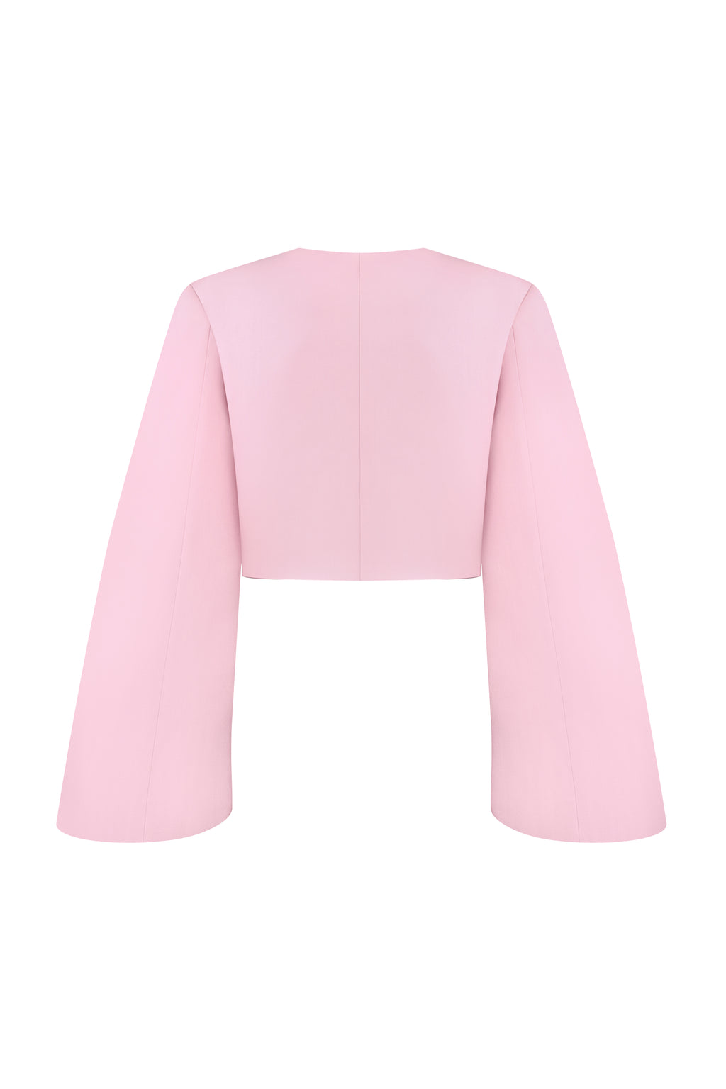 Flux Cropped Blazer Rouge