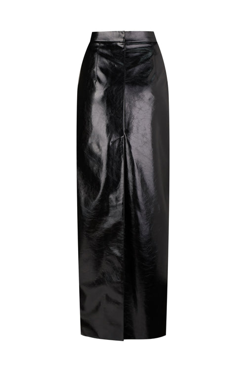 Allure Black Maxi Skirt