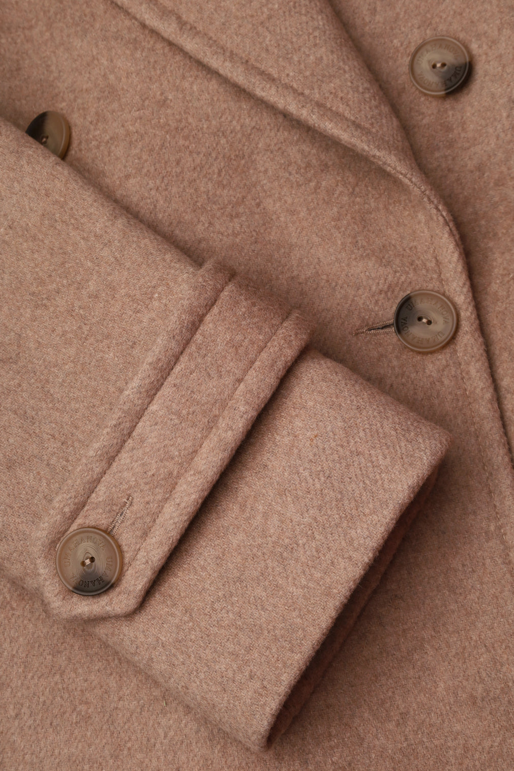 Cropped Double-Breasted Coat