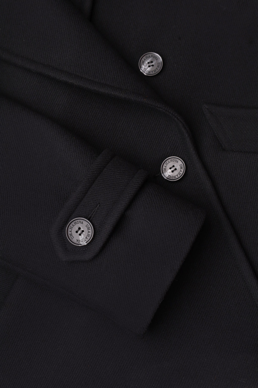 Cropped Double-Breasted Coat