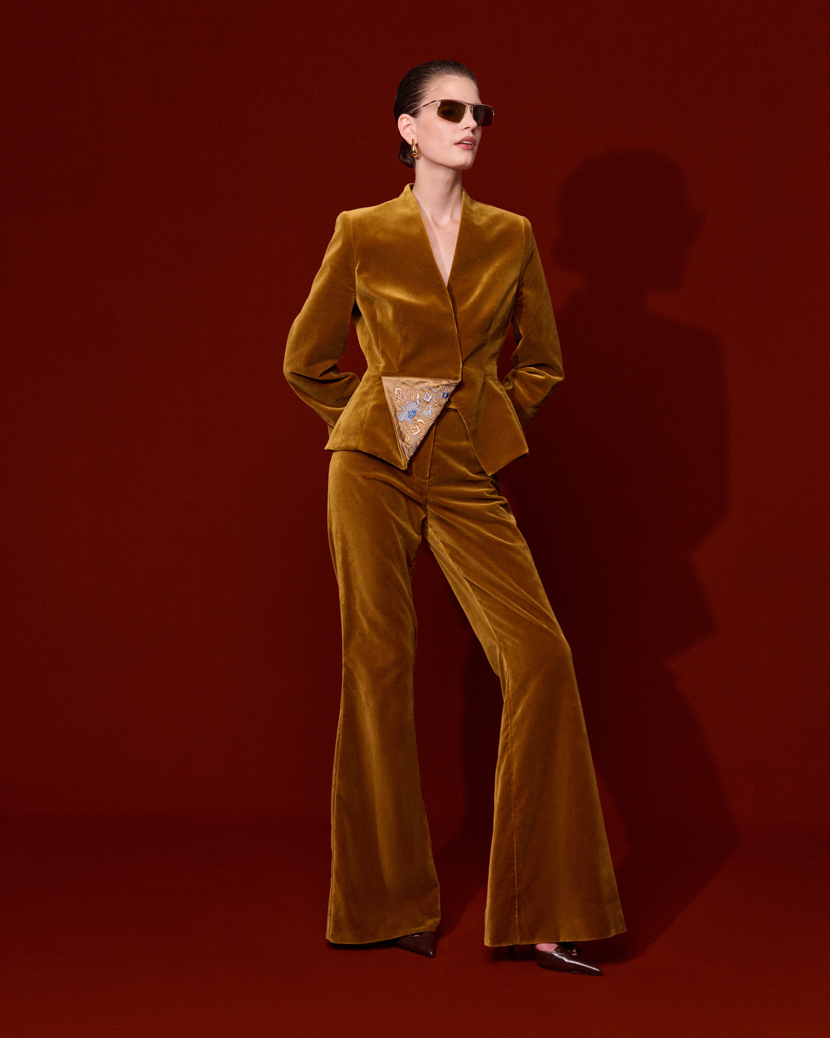 Оксамитові брюки "Echo"