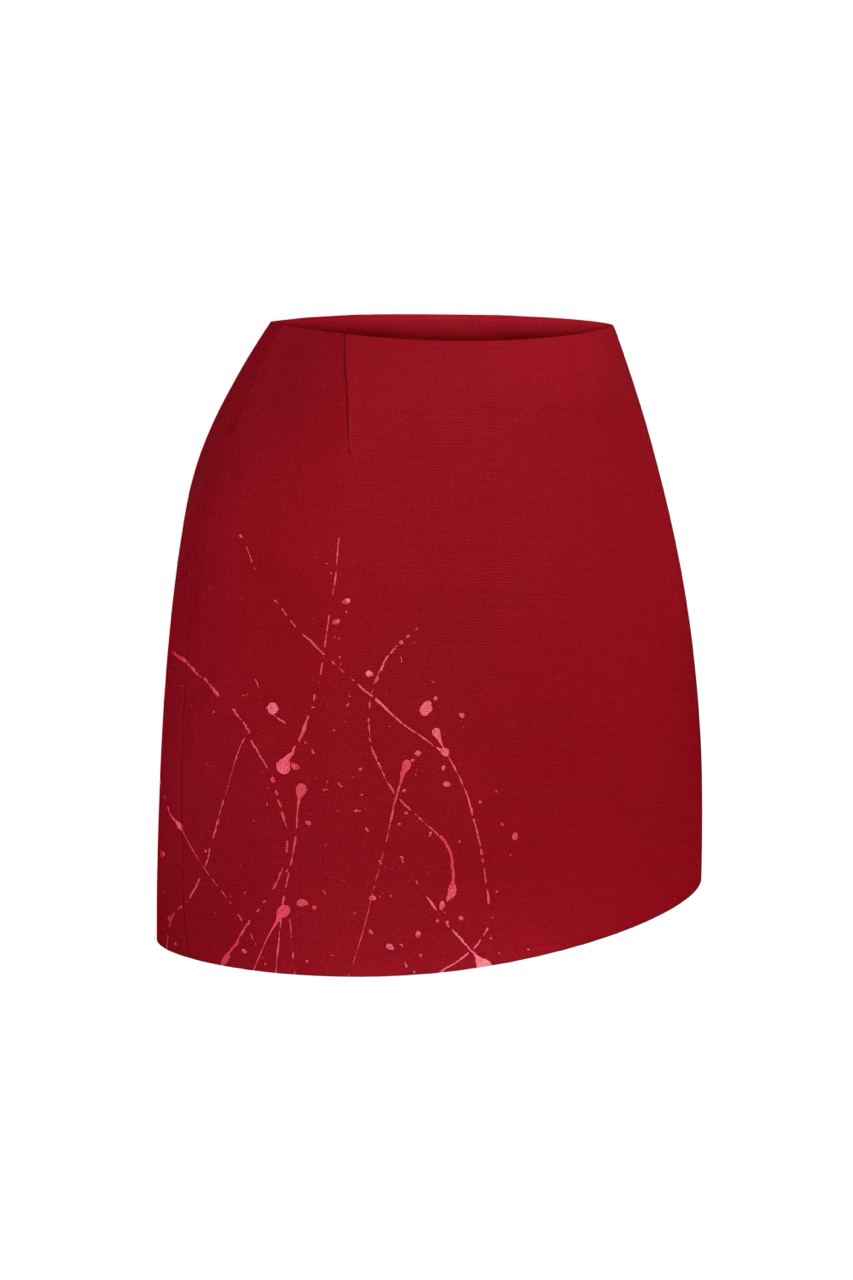 Skirt Vivienne Burgundy
