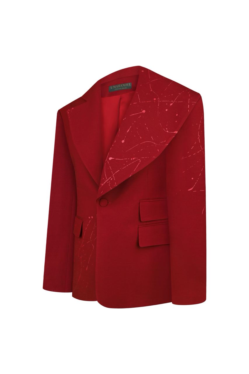 Blazer Vivienne Burgundy