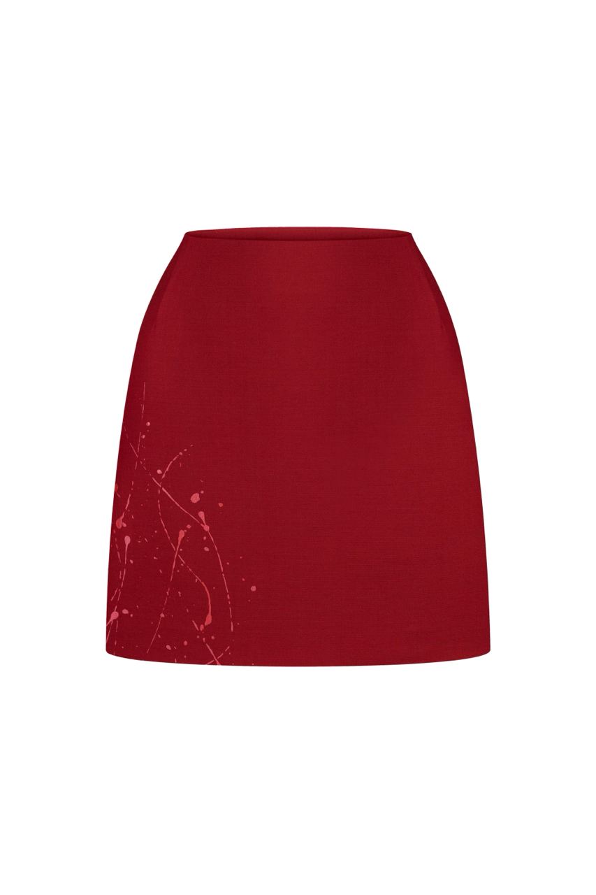 Skirt Vivienne Burgundy