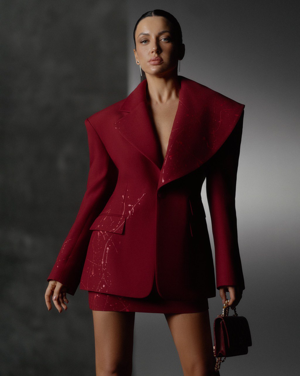 Blazer Vivienne Burgundy