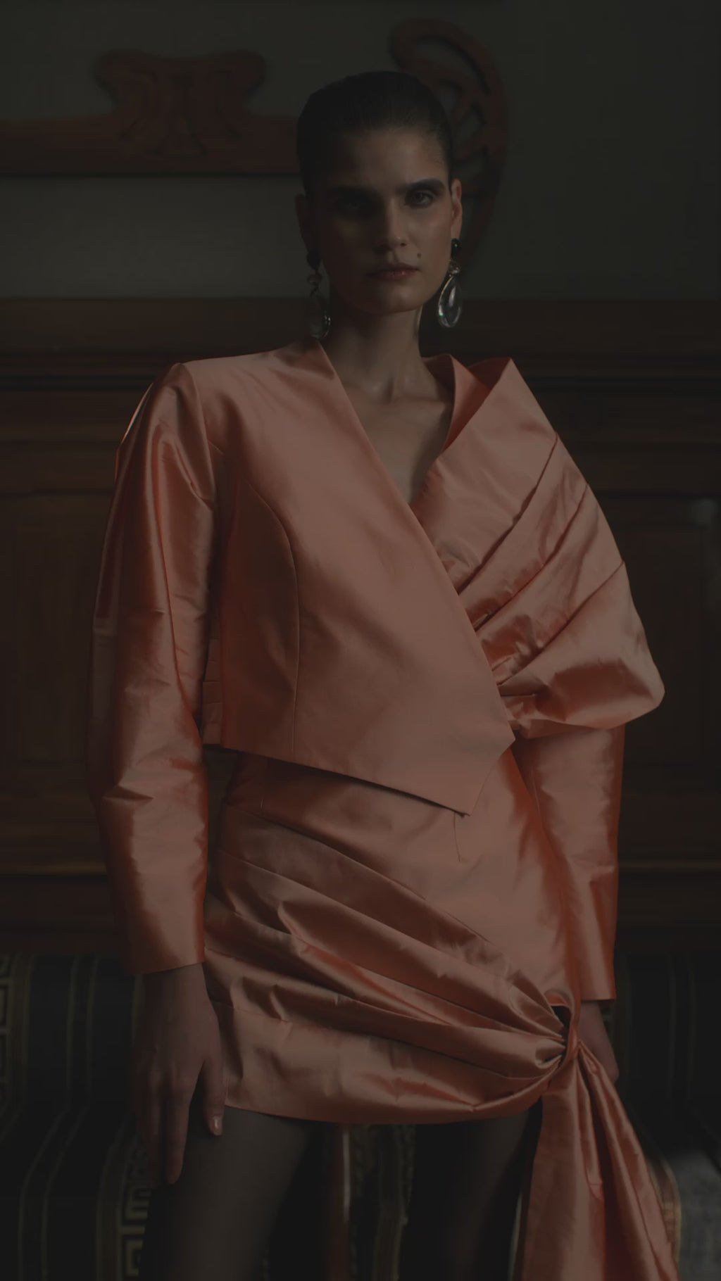 Taffeta jacket “Flair”